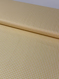 Percal Vichy amarillo 3mm