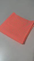 Retal Seersucker naranja mini
