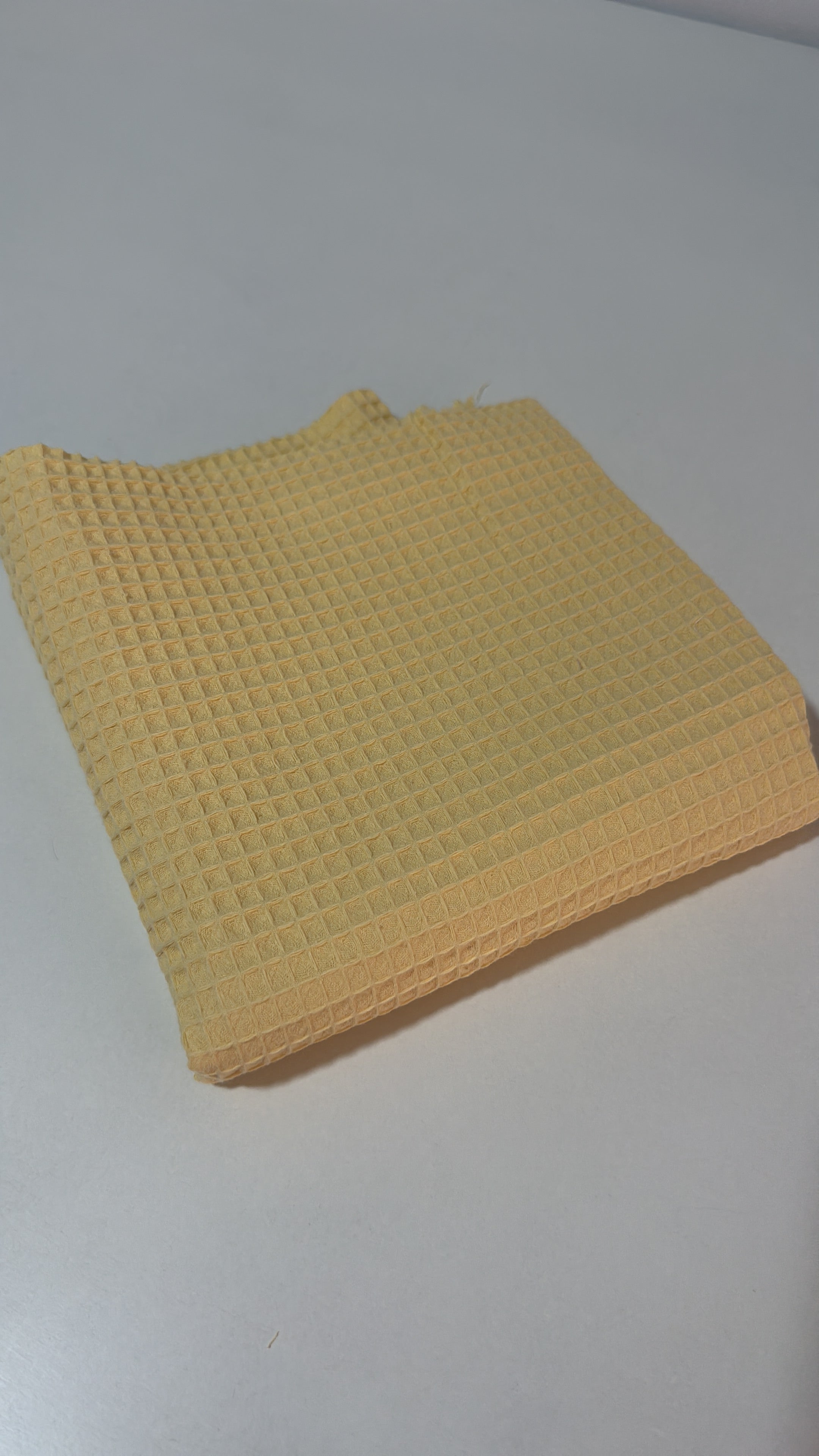 Retal waffle amarillo