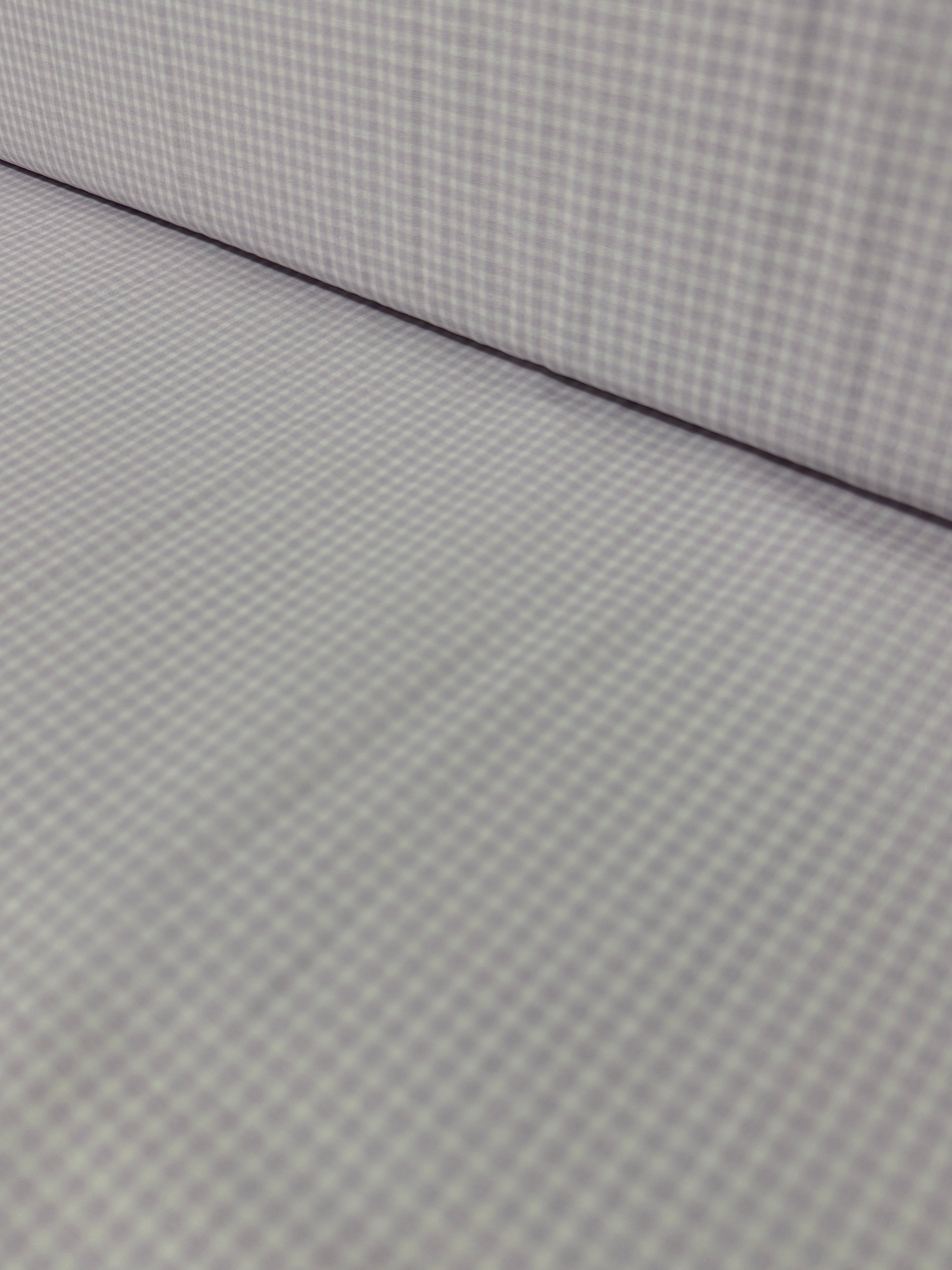 Percal Vichy lila 3mm