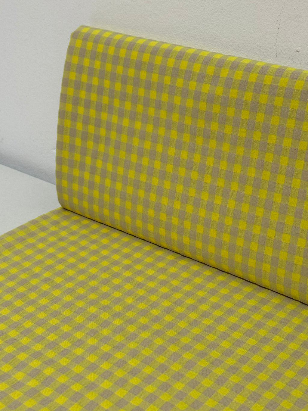 Seersucker amarillo fluor