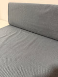 Seersucker negro y azul mini