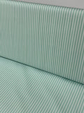 Percal rayas mini mint