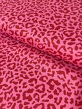 Animal print rojo y rosa