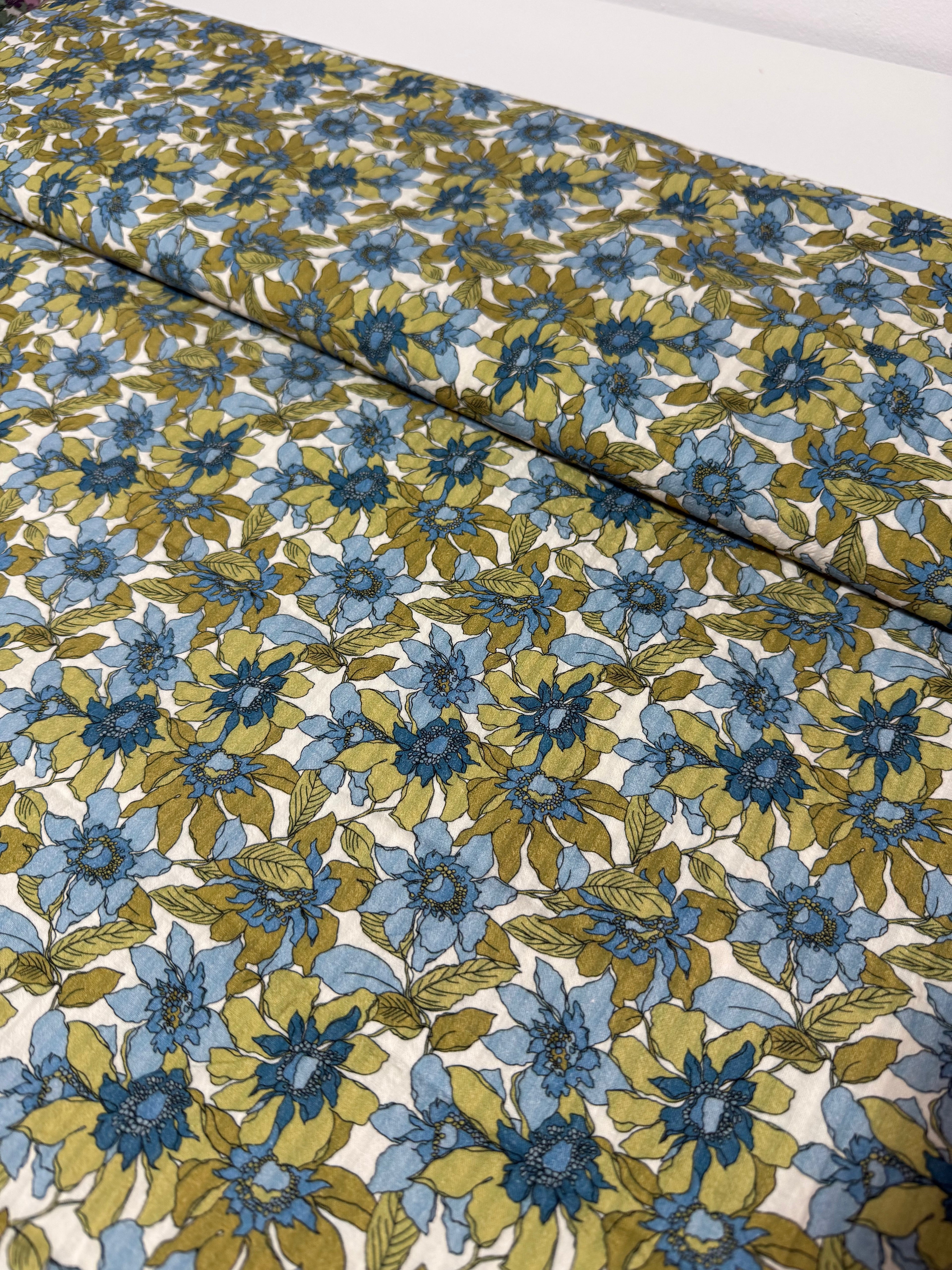 Seersucker floral Delia