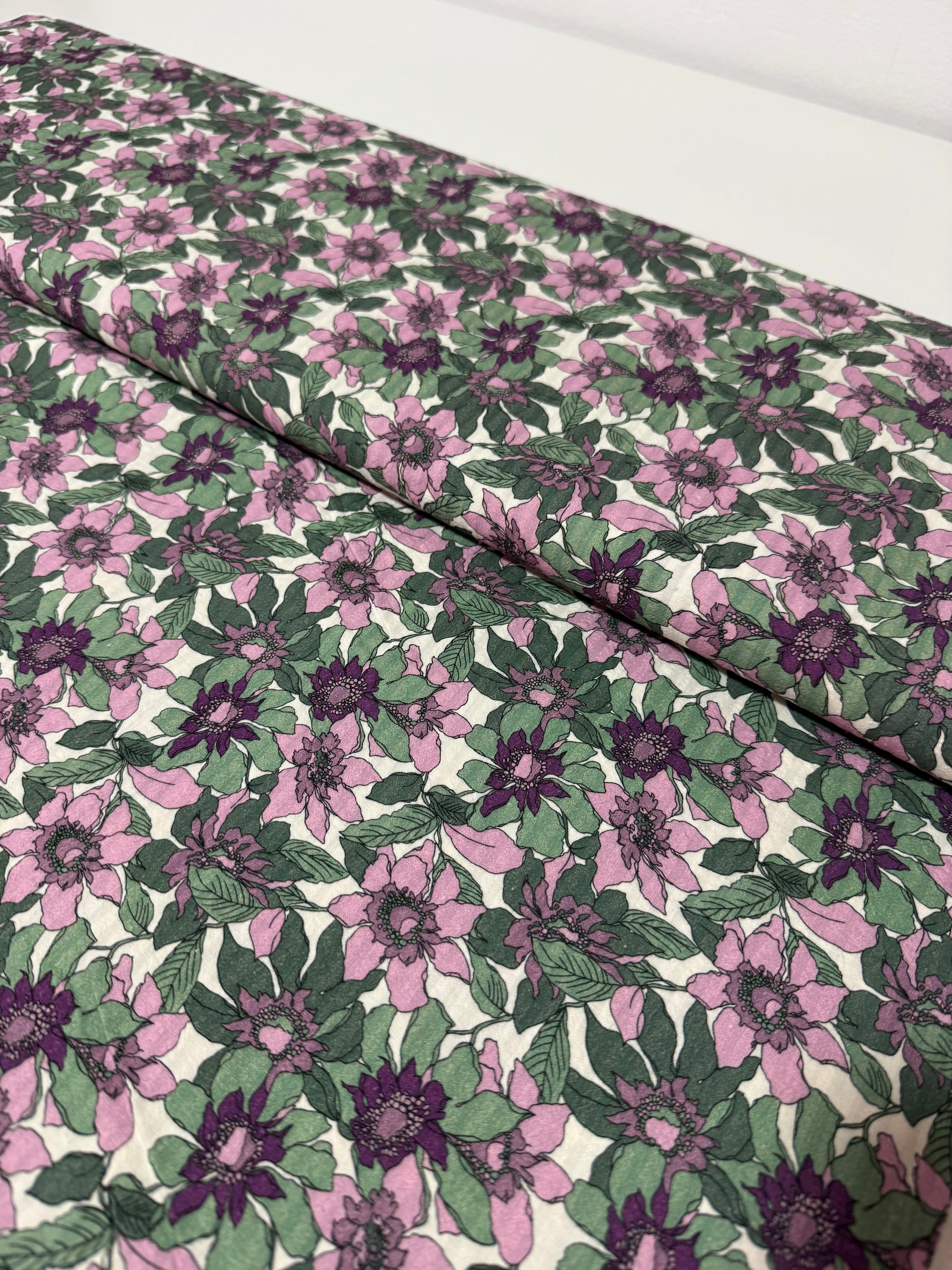Seersucker floral Laia